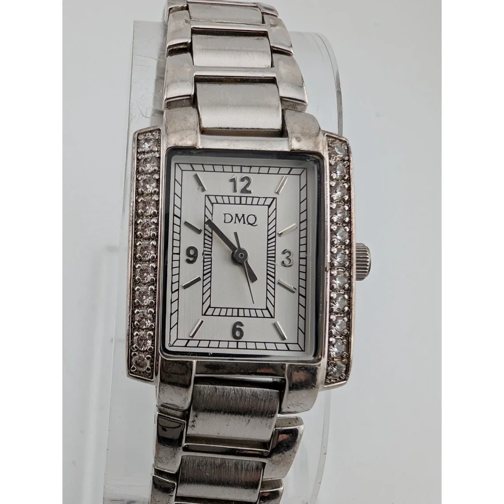 DMQ CZ Women's Tank Watch 23mm Case 7.5